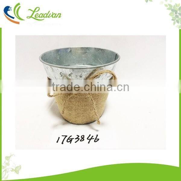 Hot sale high quality custom made galvanized metal bucket