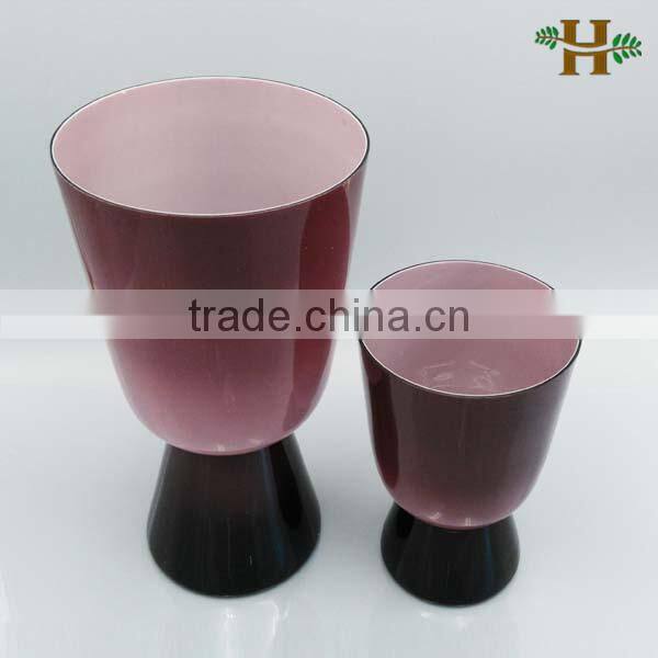 Home Decoration Distinctive Large Glass Vase