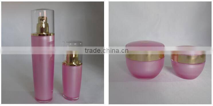 Empty face cream acrylic cosmetic lotion bottles