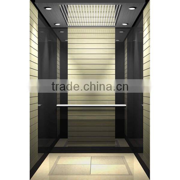 Interior Stainless Steel Etching Pattern Elevator Cabin Decoration
