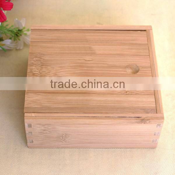 Customize Square Wooden Tea Box, Crafts Torage Boxs