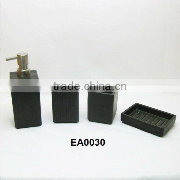 Customized RED spray transparent resin bathroom accessories tissue box cover