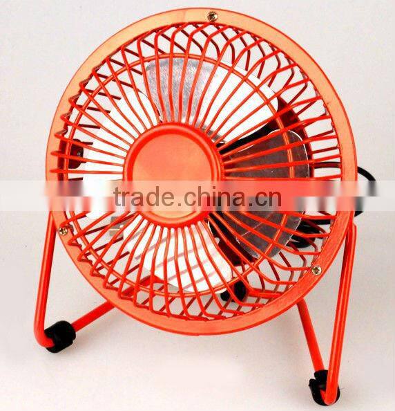 Supply Rotate 360 degrees to 4 inch USB Iron Fan