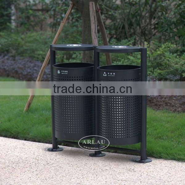 Arlau Outdoor Ashtray Bin,Recycled Garbage Trash Bin,Street Garbage Bin/Waster Bin