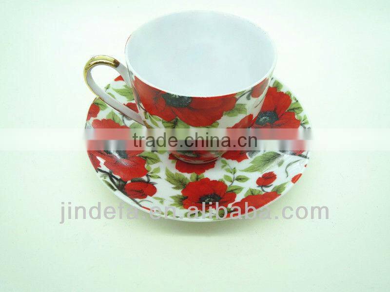 12pcs porcelain ceramic tea set