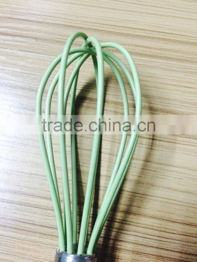 Kitchen is not easy deformation manual silicone whisk