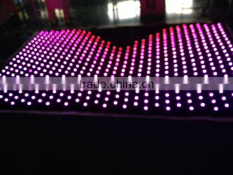 fabric led curtain for decorating wedding stage