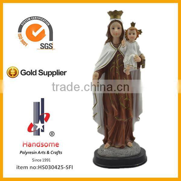 8"resin St.pieta catholic religious figurine hot sale statue