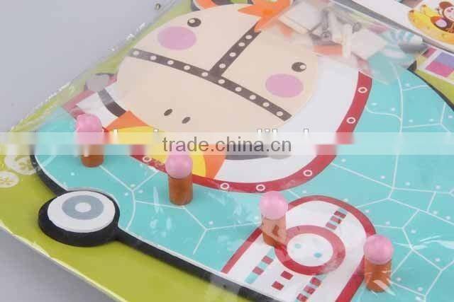 Cartoon sheep shape EVA hook wirh plastic plate/animal shaped hook
