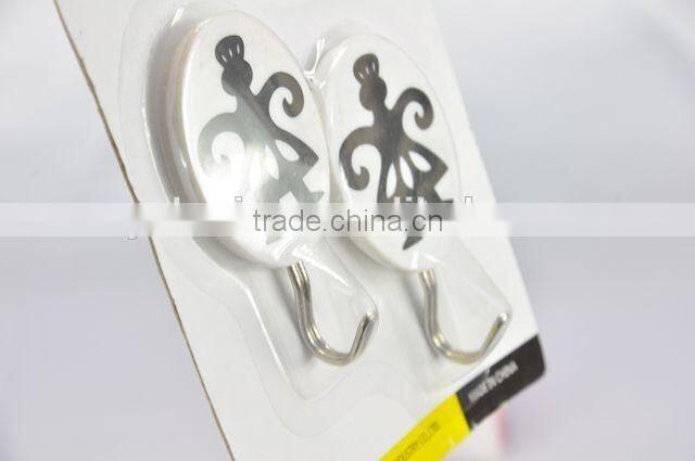 2PC New design round plastic hook