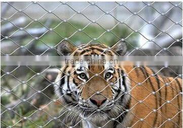 stainless steel woven aviary or zoo security mesh