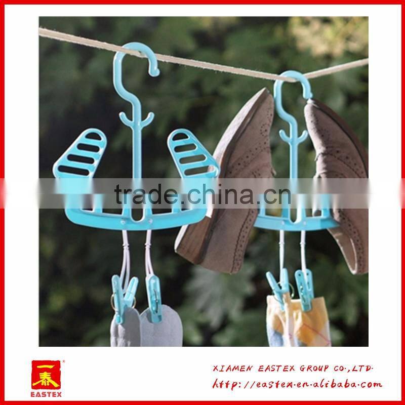 Multipurposed shoes and socks hanger hook rack