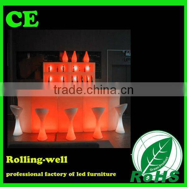 colour changing led bar counter/bar multicolor led light counter