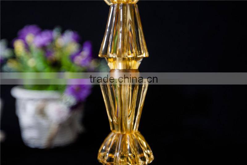 China high quality transparent acrylic wedding decoration for candle holder