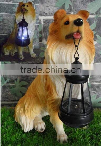 hot sale resin dog figurine