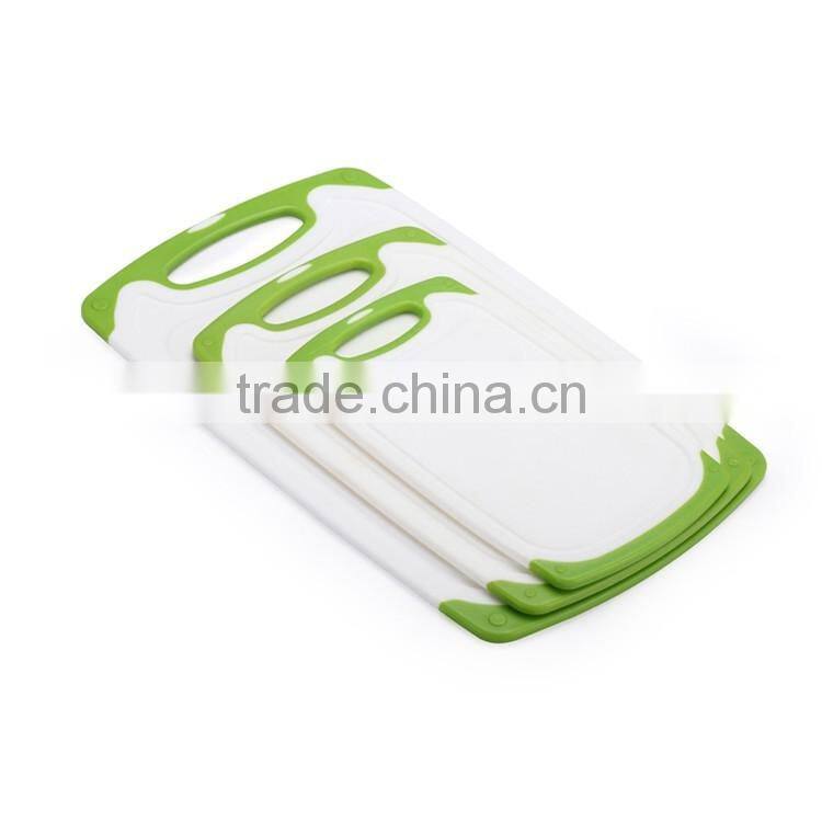 2016 hot sell plastic chopping block cutting board set chopping board online shipping
