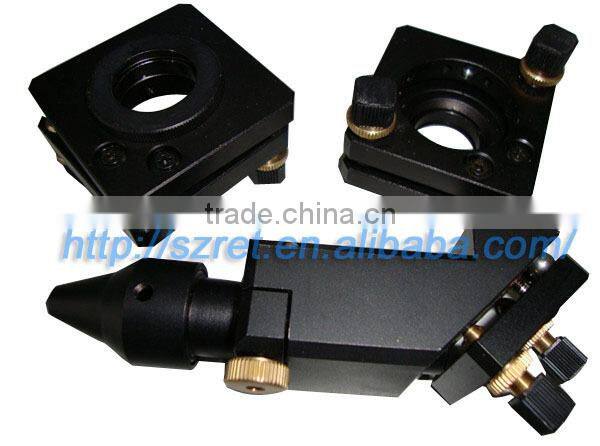 laser head cutting for 20mm dia lens 25mm dia mirror