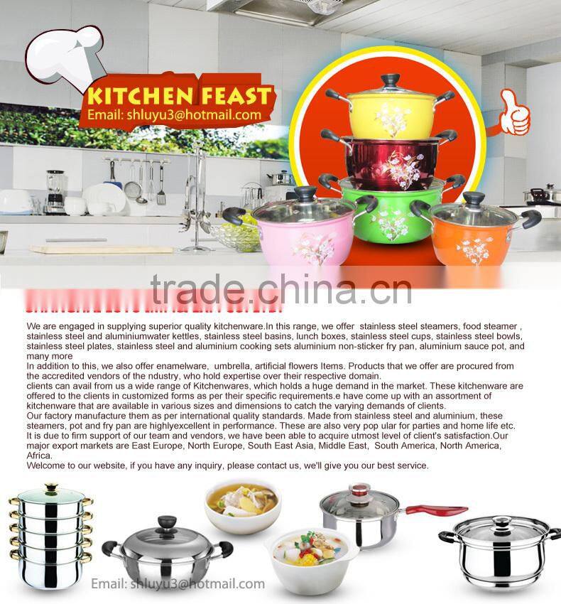 Aluminum non-stick cookware set