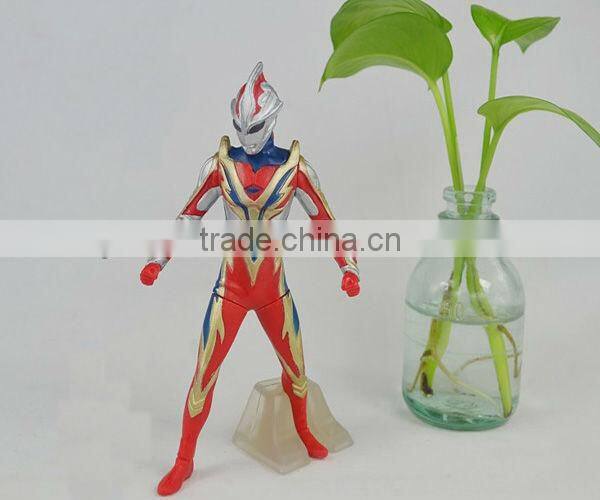 cartoon soft plastic robot toy for kids