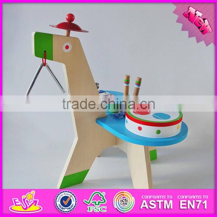 2017 New design educational beats toy wooden toddlers music toys W07A119