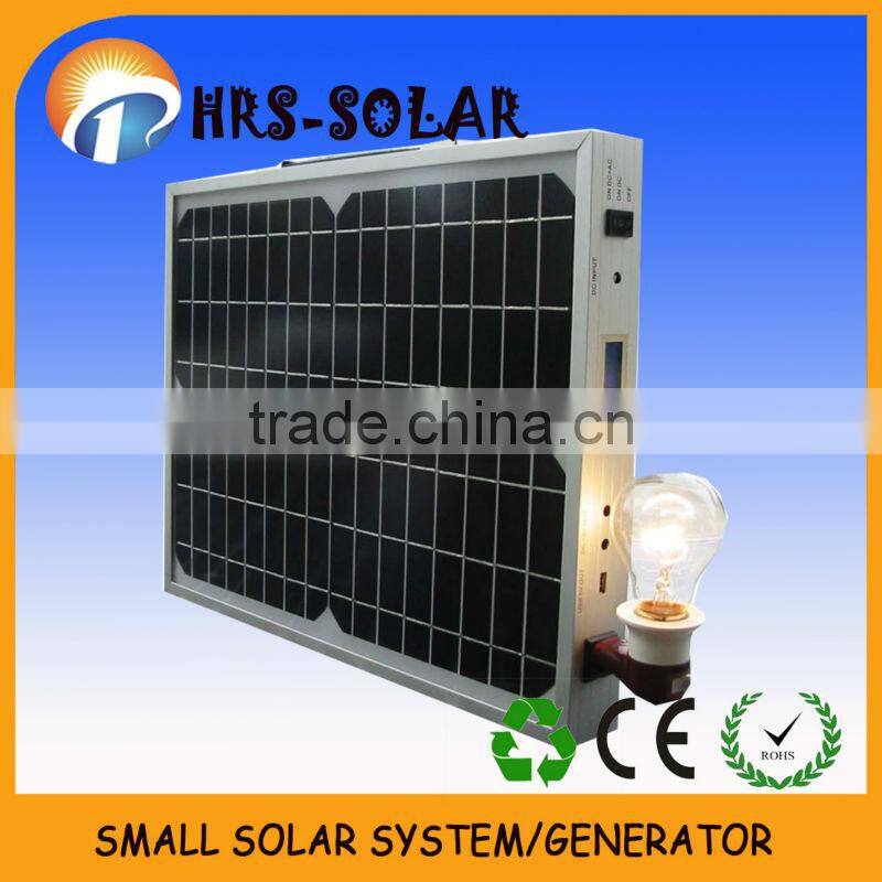 DC 12V New product portable solar system solar charger with radio