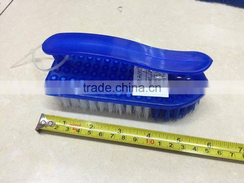 2015 high quality cheap price handheld cleaning brush, multi-colors plastic cleaning clothes brush