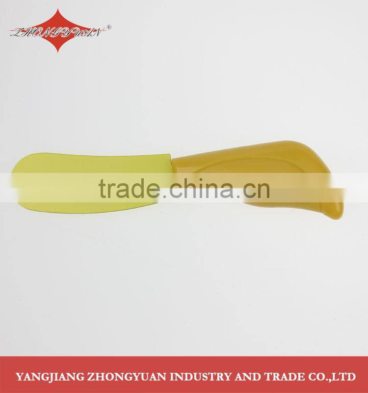 Novelty colorful non-stick decorative cheese knife set