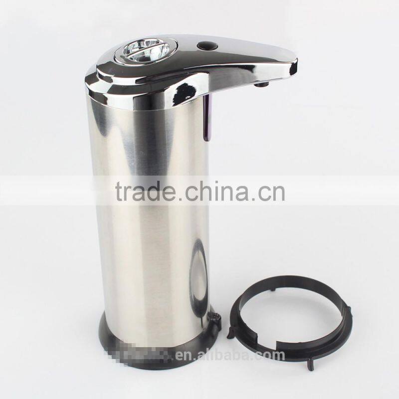 new Stainless Steel Automatic Handsfree IR Sensor Soap Liquid Sanitizer Dispenser