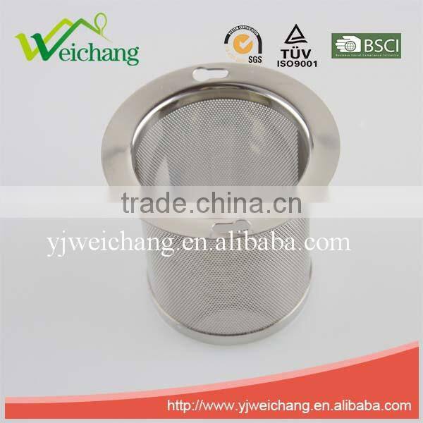 WCTS103 Good quality Classic style Stainless Steel Mesh Tea tools Tea Strainer Tea Infuser - Durable and Rust Resistant