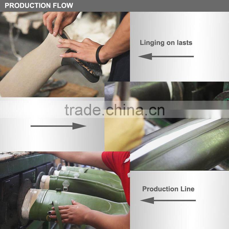 Waterproof Rubber Hunting Rain Boots OEM Design