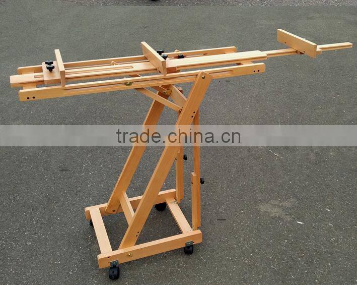 High quailty beech bracket/wooden painters' easels/wooden drawing stand for wholesale