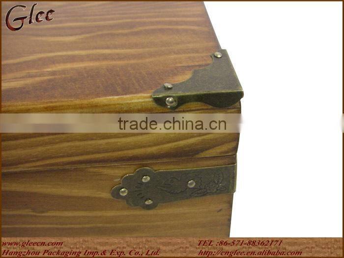 Antique Wooden Tea Box Coffee Wooden Box