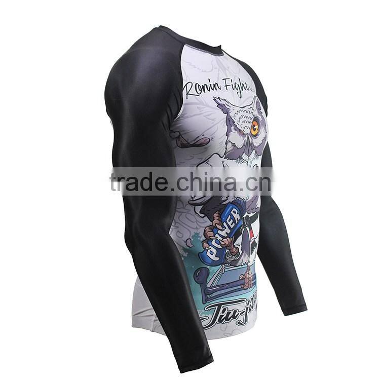 Excellent quality new design MMA Rash Guard