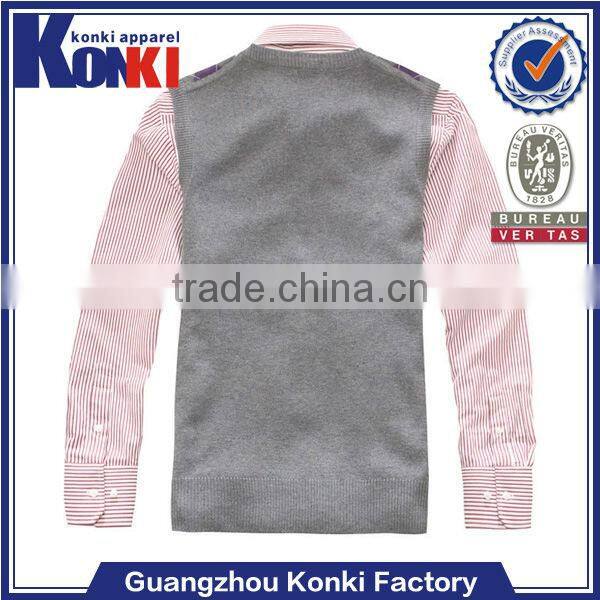 high quality knitted man sweater