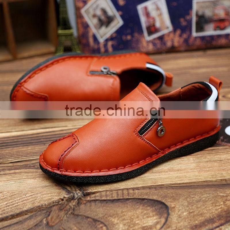 dark blue genuine leather men business casual shoes fashion best quality, lace up relaxation leather shoes men fashion style