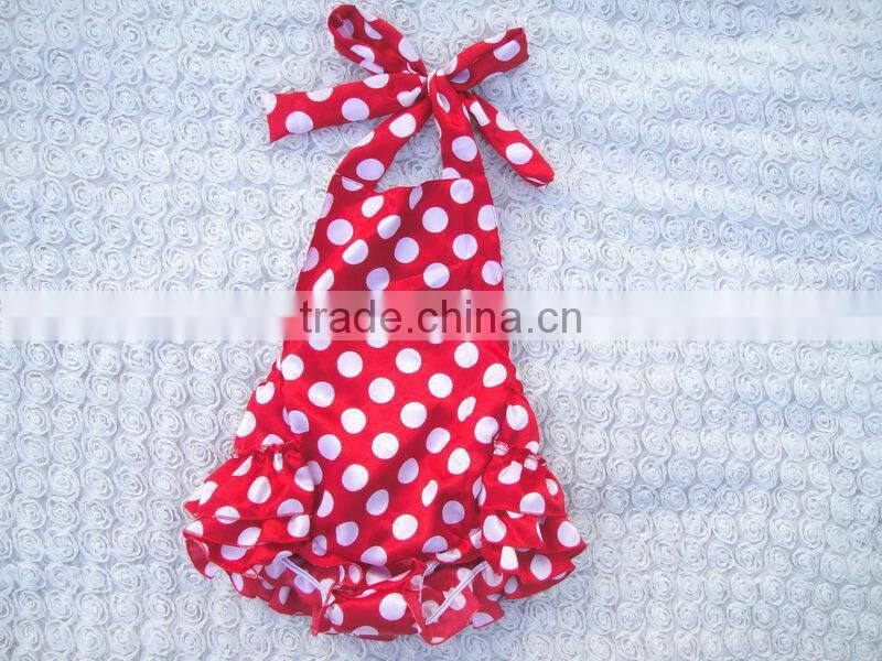 New design lovely backless baby romper knitting patterns