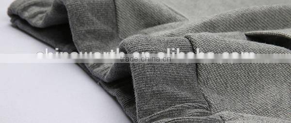 polyester/cotton fleece lined men casual pants