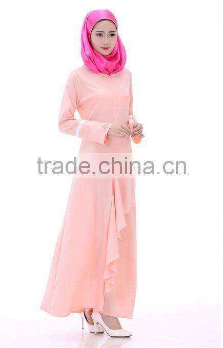latest fashion design women clothing muslim dress 2015