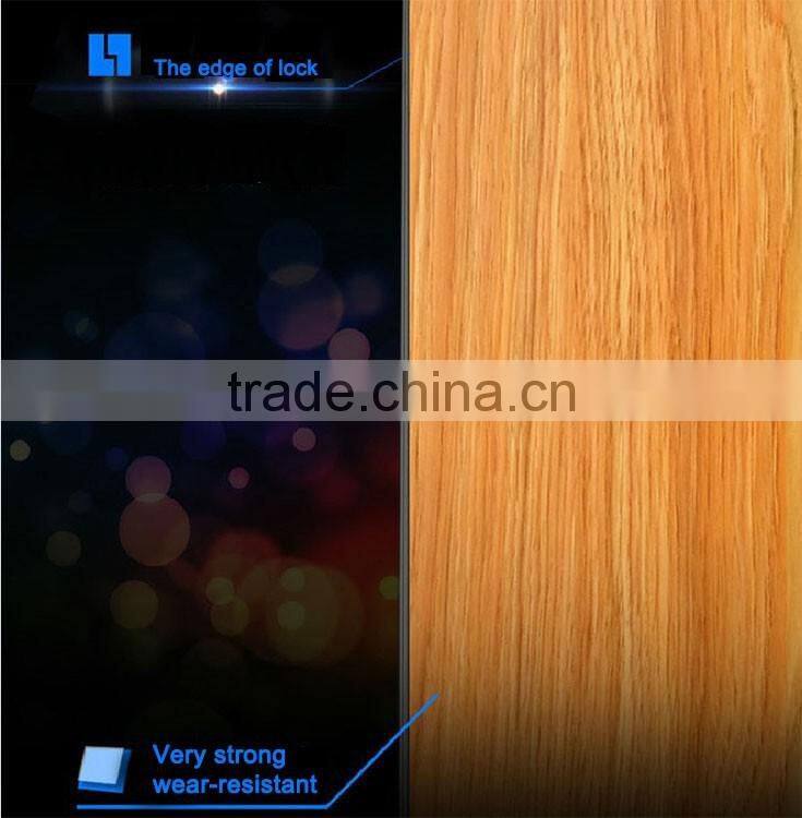Eco-friendly click lock plastic PVC vinyl floor(PVC flooring)