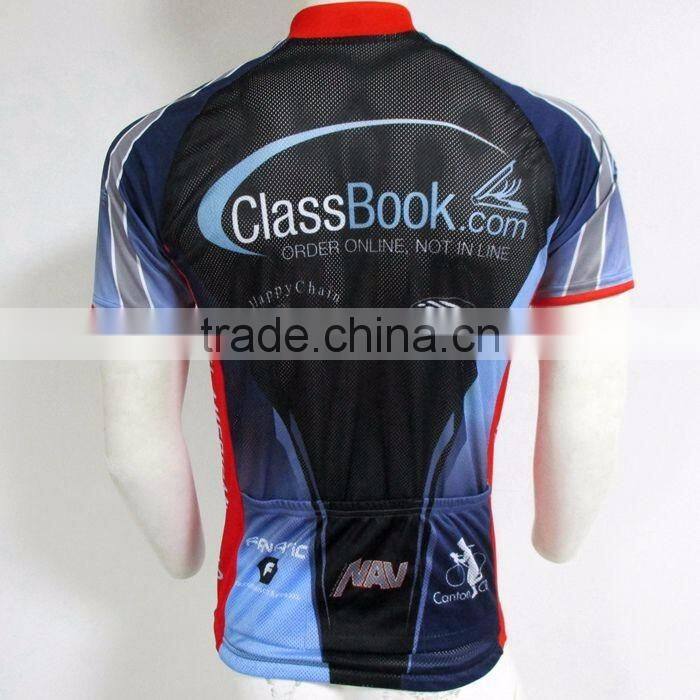 Customize high quality printed promotional bicycle clothing
