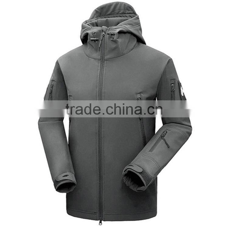 autumn winter cold storage men softshell jacket