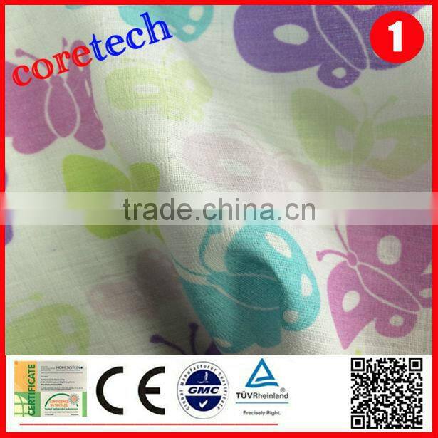 Organic anti-bacterial baby nappy fabric wholesale, printed diapers