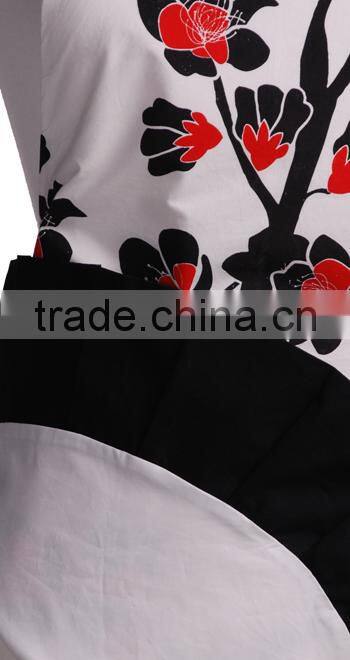 Fashion Flower Cooking Apron Hot Sale Guangzhou