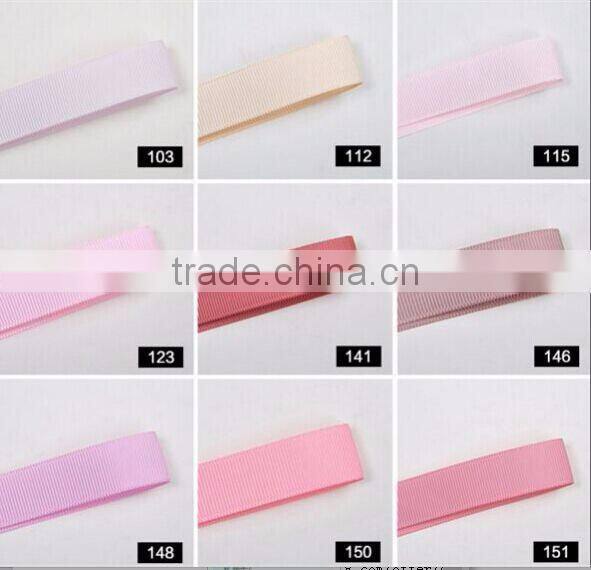hi-ana ribbon 6 Wholesale 100% Polyester Solid Grosgrain Ribbon