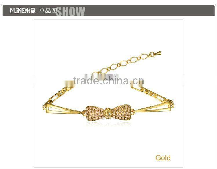 Bow-Tie 925 silver bracelet with Crystal M3007