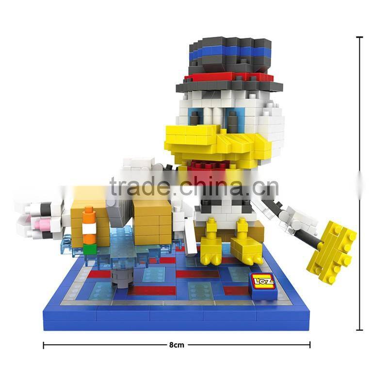 Plastic Intellectual Toys Building Cartoon Blocks for Kids