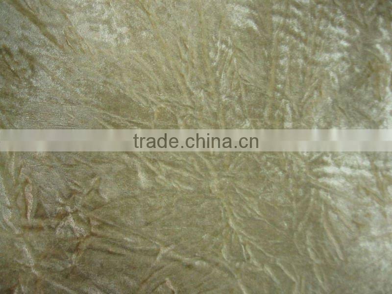 crushed woven velvet