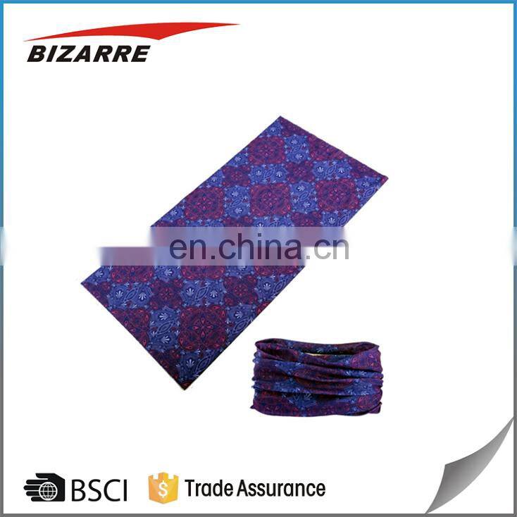 Biker essential multi-purpose scarf bandana 100% polyester