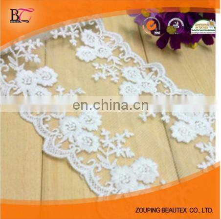 12 cm milk silk cotton lace fabrics Handmade garment accessories diy lace