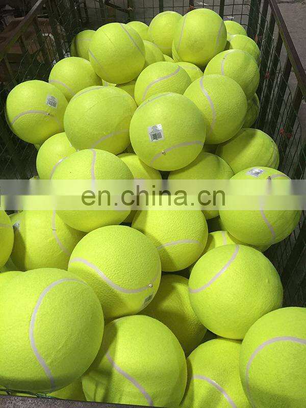 Different Size Custom Printed Logo Giant tennis ball inflatable ball